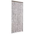 vidaXL Záves proti hmyzu, hnedý a béžový 90x200 cm, ženilka
