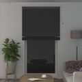 vidaXL Žalúzia Strieborná šedá 213 x 110 cm 25 mm PVC