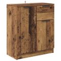 vidaXL Komody 2 ks Staré drevo 60 x 30 x 70 cm Kompozitné drevo