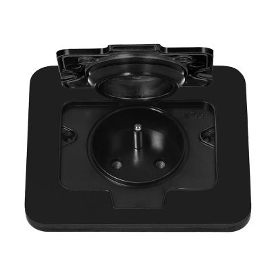 ORNO OR-GM-9031/B Zásuvka zapustená s víčkom