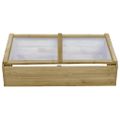 vidaXL Skleníky 2 ks impregnovaná borovica 100x50x35 cm