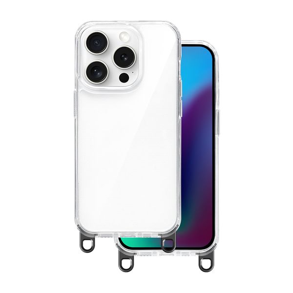 Puzdro s hákom pre iPhone 13 / 14 6,1" čierne