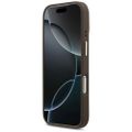 Puzdro Guess pre iPhone 17 Pro HC MAGSAFE PU S/ PEONIA HOT STAMP hnedé