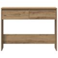 vidaXL Konzolový stolík dub artisan 100x35x76,5 cm kompozitné drevo
