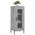 vidaXL Komoda sivý dub sonoma 34,5x34x90 cm spracované drevo