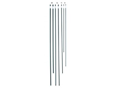 Tyč 11mm/180cm oceľ+PE