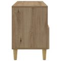 vidaXL TV skrinka 102 x 34,5 x 50 cm Dub artisan Kompozitné drevo