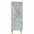 vidaXL Servírovacia skriňa so zásuvkou Betónovo sivá 66 x 34,5 x 95 cm