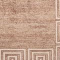 vidaXL Behúň MARSA Biela 100 x 100 cm Polyester a PVC