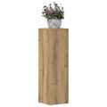 vidaXL Stojany na rastliny 2 ks dub artisan 25x25x80 cm kompoz. drevo