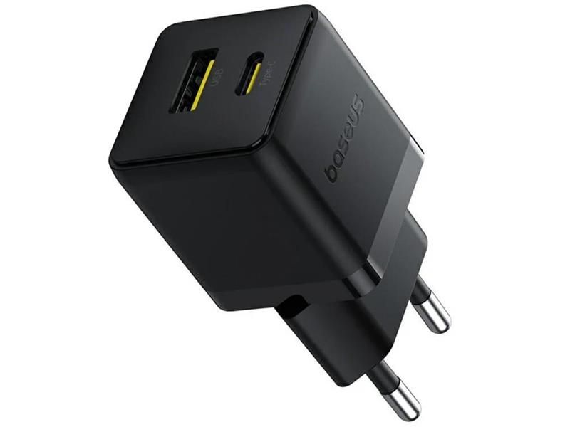 USB adaptér BASESUS Palm Black 2xUSB 20W