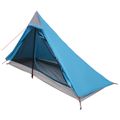vidaXL Stan na batohovanie 222 x 85 x 125 cm Modrá