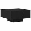 vidaXL Konferenčný stolík Čierny dub 60 x 60 x 31,5 cm