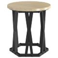 vidaXL Zostaviteľný bočný stôl 3 ks Sonoma dub 53 x 53 x 40 cm