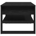 vidaXL Konferenčný stolík Čierny dub 102 x 55 x 45 cm Kompozitné drevo