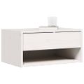 vidaXL Nočný stolík 2 ks Biela 50 x 32,5 x 24 cm Borovicový masív