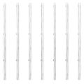 vidaXL Drôtené pletivo+stĺpiky, pozinkovaná oceľ 15x1 m, strieborné