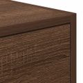VidaXL TV skrinka Hnedý Dub 100x31x25,5 cm Drevo