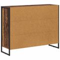 vidaXL Bočná skrinka Staré drevo 96,5 x 30 x 75 cm Kompozitné drevo