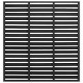 vidaXL Plotový panel, WPC 180x180 cm, čierny