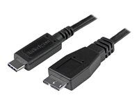 3 ft / 1m - USB 3.1 - 10Gbps - Micro USB Cord - USB Type C to Micro USB Cable (USB31CUB1M) - USB kábel - USB-C (M) do Micro-USB typu B (M) - USB 3.1 - 1 m - čierna - pre P/N: HB31C2A2CB, PEXUSB311AC3, PEXUSB312A1C1H, PEXUSB312A2C2V, PEXUSB312C3, PEXUSB321C