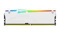 Kingston FURY Beast EXPO/DDR5/16GB/6400MHz/CL32/1x16GB/RGB/White Operacní pamet, DDR5, 16GB, 6400MT/s, DIMM, CL32, RGB podsvícení, bílá