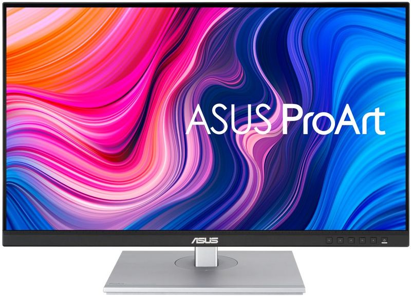 Asus ProArt/PA279CV/27"/IPS/4K UHD/60Hz/5ms/Blck-Slvr/3R LED monitor, 27", IPS, 3840×2160, 16:9, 5ms, 350cd/m2, 1000:1, 2× HDMI, DisplayPort, USB-C, 4× USB, repro, Pivot, en. tr. F, cern