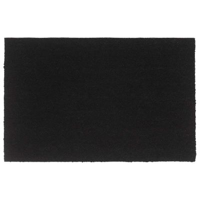 vidaXL Rohožka čierna 65x100 cm všívané kokosové vlákno