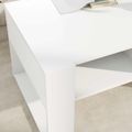 vidaXL Konferenčný stolík Biela 92 x 53 x 45 cm Kompozitné drevo