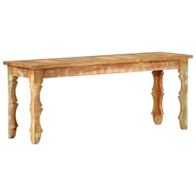 vidaXL Lavica 110x35x45 cm masívne recyklované drevo
