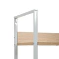 vidaXL Knižnica, 5 políc, dub 60x27,6x158,5 cm, kompozitné drevo