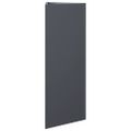 vidaXL Záhradné kvetináče 2 ks antracitové trojuholník 30x26x75cm oceľ