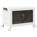 vidaXL stohovateľný úložný box s kolieskami 28 L 48,5x29,5x33 cm