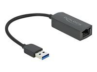 Sieťový adaptér - USB 3.2 Gen 1 - 2.5GBase-T - čierna