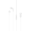 Drôtové slúchadlá XO EP82 USB-C biele