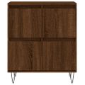 vidaXL Komoda hnedý dub 60x35x70 cm spracované drevo
