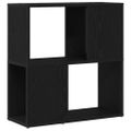 vidaXL Zostava TV skriniek 60 x 24 x 63 cm Čierna Kompozitné drevo