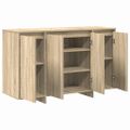 vidaXL Servírovacia skriňa Sonoma dub 120 x 41 x 75 cm