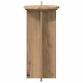 vidaXL Stojan na rastliny 2 ks Dub artisan 29,5 x 29,5 x 60 cm