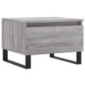vidaXL Konferenčné stolíky 2 ks sivé sonoma 50x46x35 cm kompoz. drevo