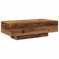 vidaXL Konferenčný stolík staré drevo 100x49,5x31 cm kompozitné drevo