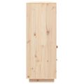 vidaXL Vysoká skrinka 100x40x108,5 cm masívna borovica