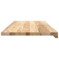 vidaXL Okenný parapet 2 ks 90x40x2 cm neošetrený dubový masív