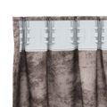 vidaXL Sametové závesy 2 ks Kapučínová 260 x 140 cm Zamat