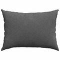 vidaXL Vankúše na pohovku 2 pcs Tmavo šedá 70 x 50 cm