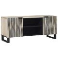 vidaXL TV jednotky 105 x 33 x 46 cm Biela Kompozitné drevo