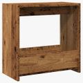 VidaXL Príručný stolík Old Wood 50x26x50 cm Engineered Wood