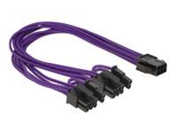 Napájací kábel PCI Express 6 pin female > 2
