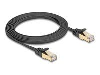 RJ45 plochý sieťový kábel s pleteným jack