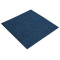 vidaXL Kobercová dlaždica Modrá 50 x 50 cm 20 ks PP a Bitúmen